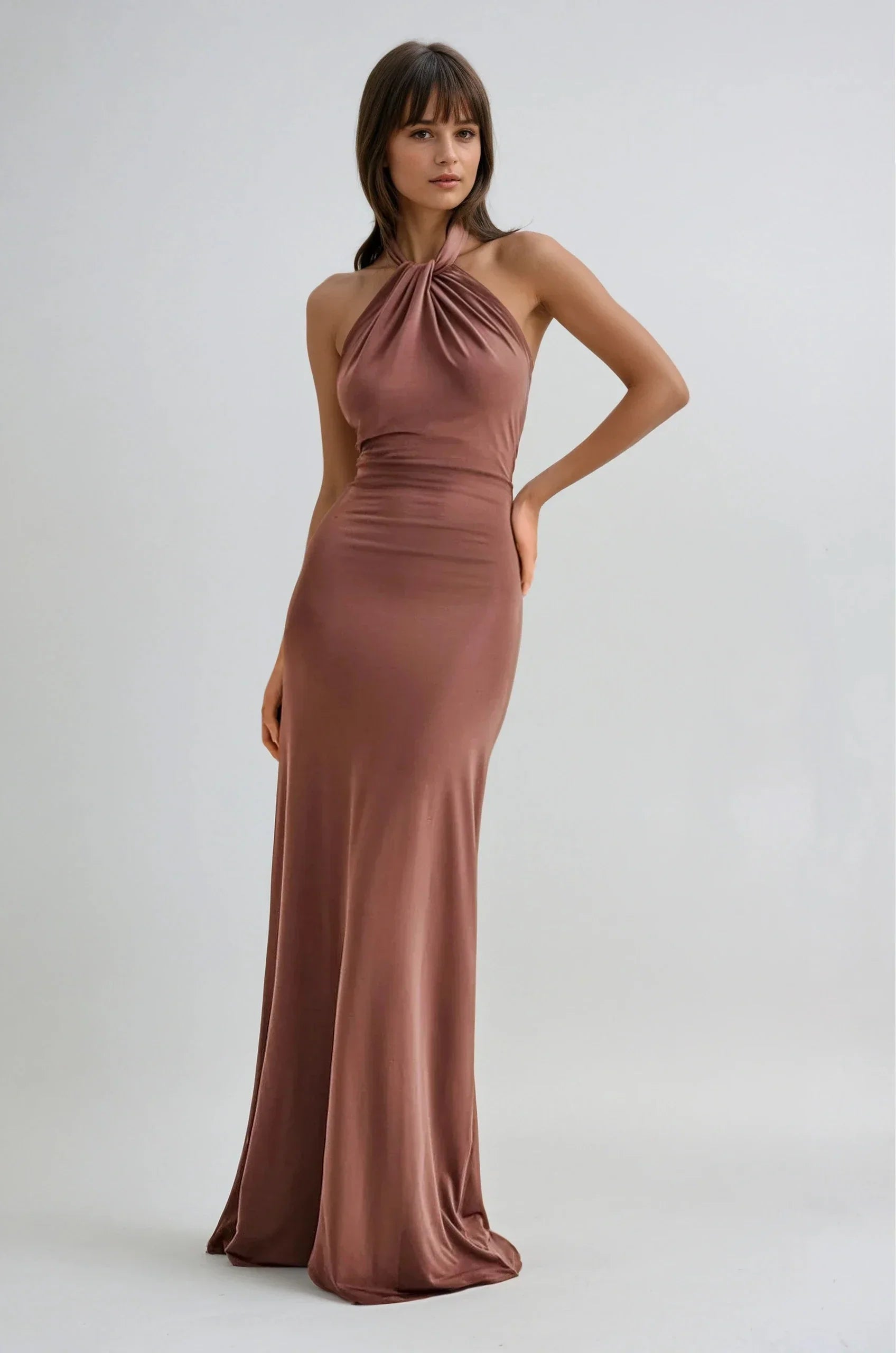 Vera elegante maxi-jurk