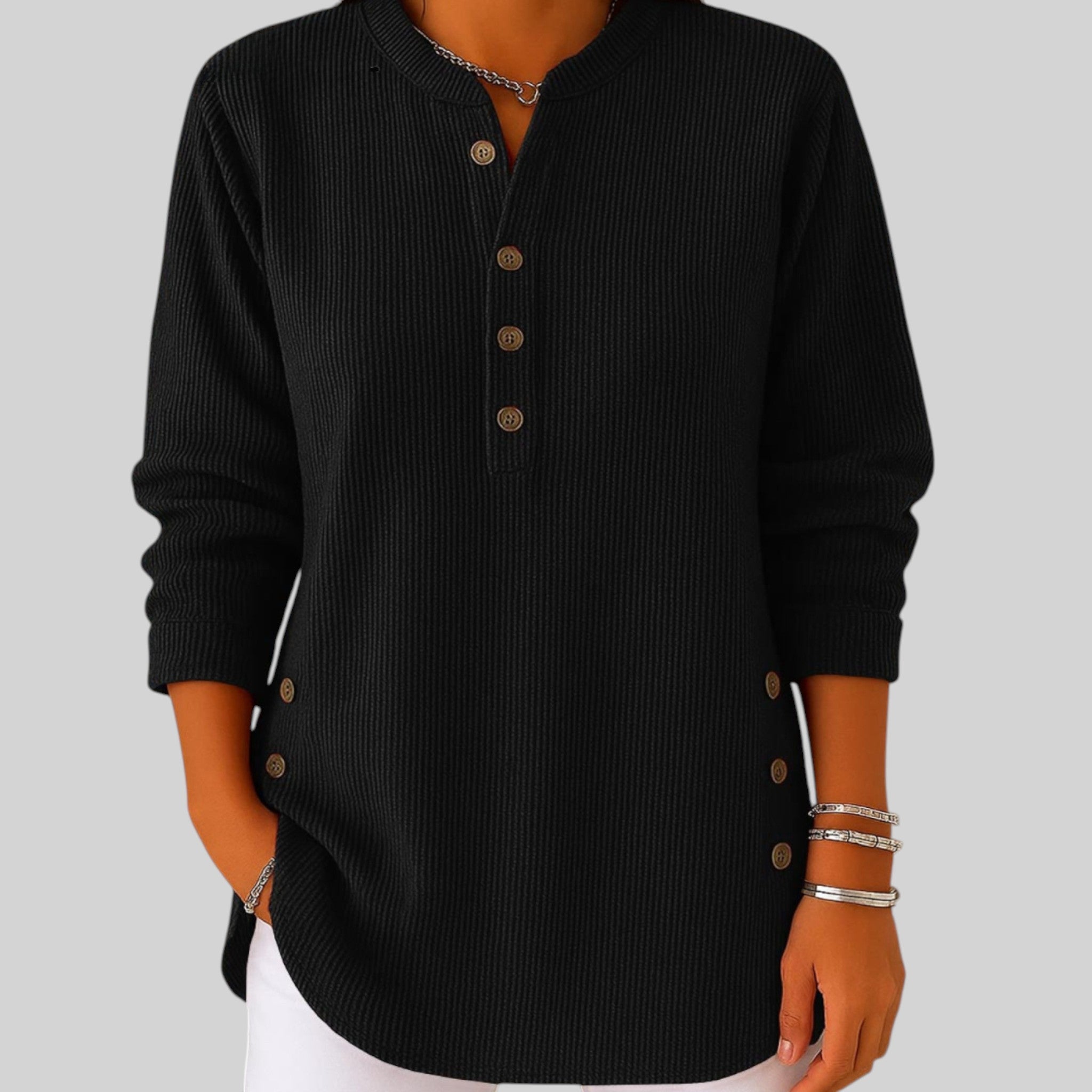 Anouk losvallende gebreide trui