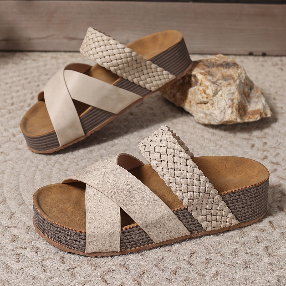 Martine orthopedische leren sandalen van hoogwaardig materiaal