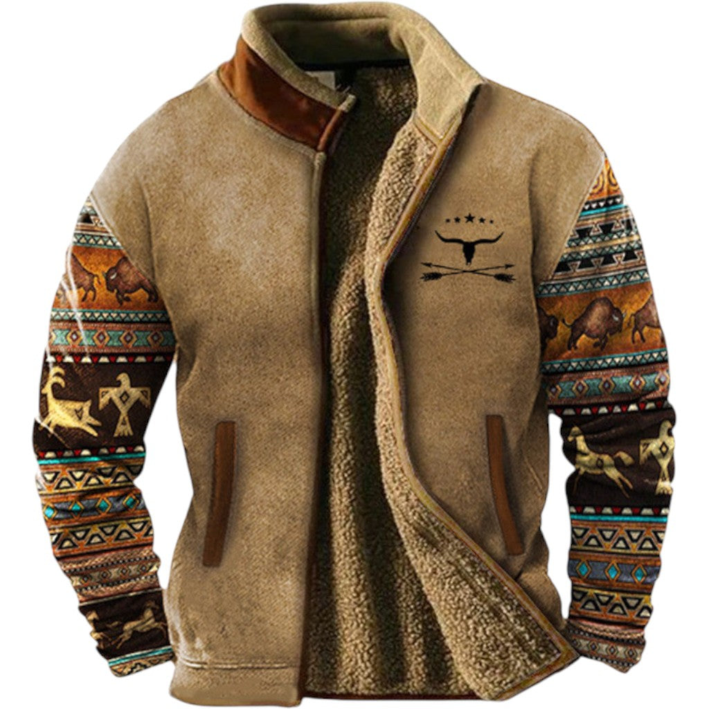 Marek warme fleece jas