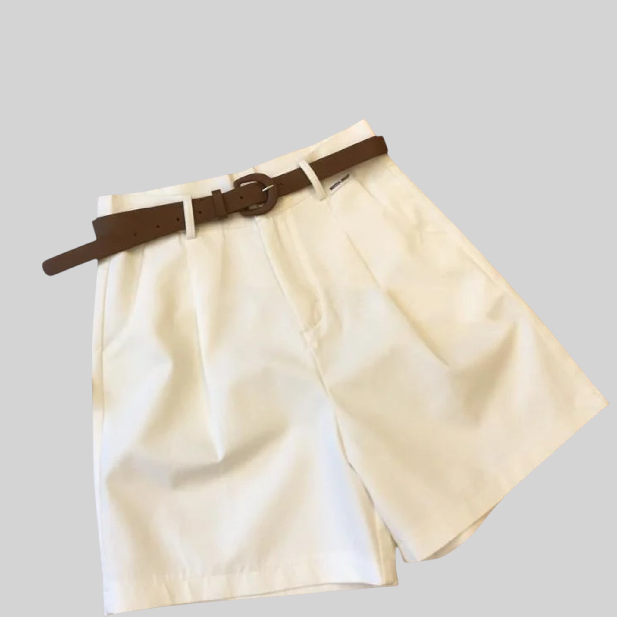 Sophie elegante zomer short met riem