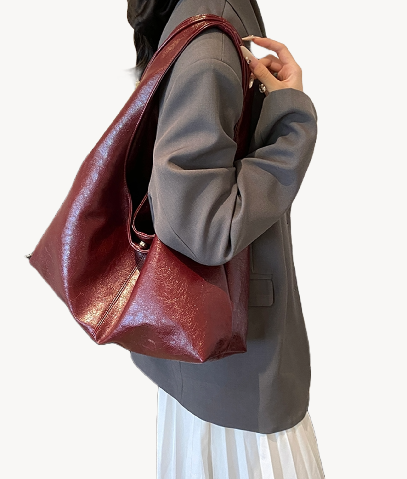 Maja minimalistische schoudertas