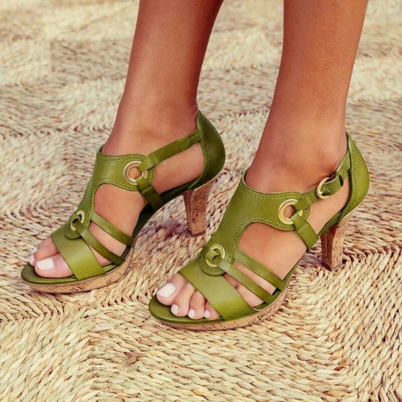 Livia elegante sandalen met hak