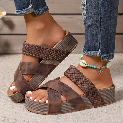 Martine orthopedische leren sandalen van hoogwaardig materiaal