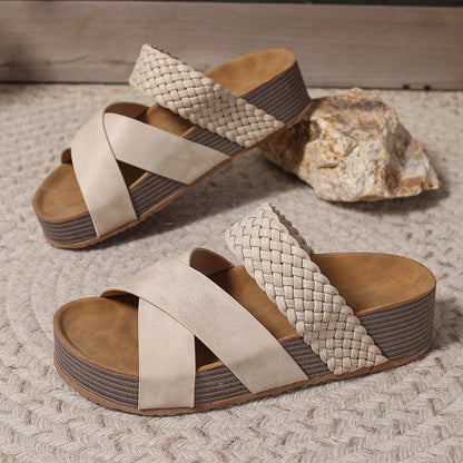 Martine orthopedische leren sandalen van hoogwaardig materiaal