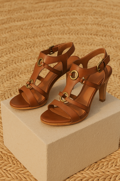 Livia elegante sandalen met hak