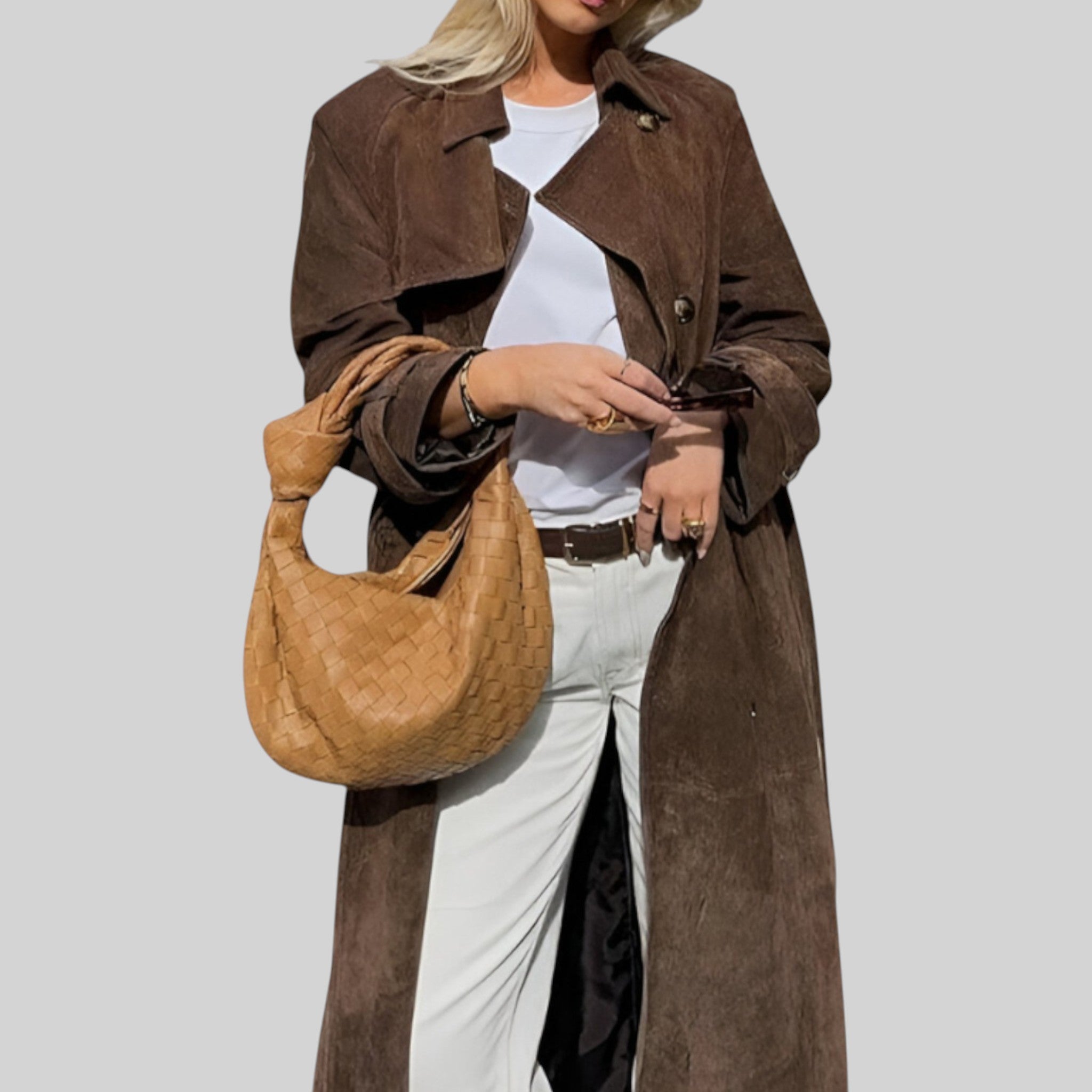 Danique elegante lange jas