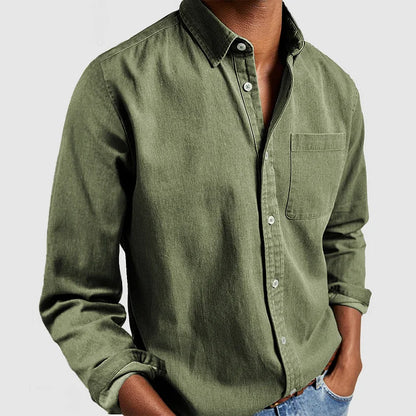 James™ Stijl & Comfort Blouse Groen