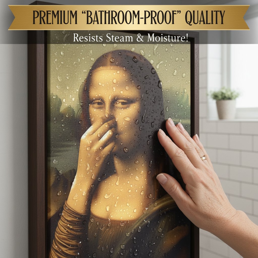 Mona Lisa Kunst voor Badkamer
