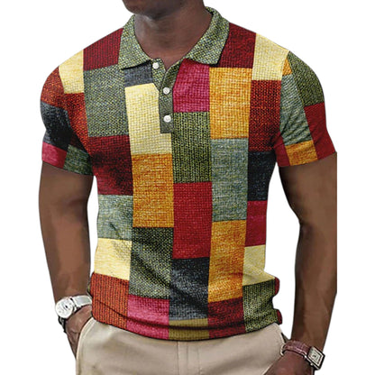 Daan zomerse polo met korte mouw