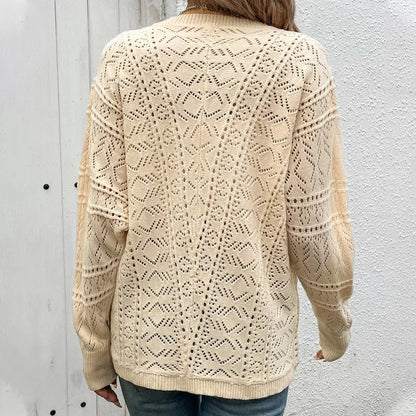 Lianne licht gebreid damesvest