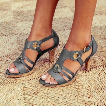 Livia elegante sandalen met hak